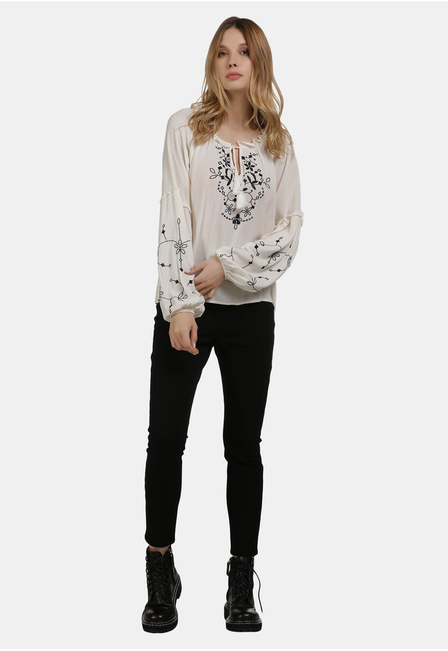 DreiMaster Vintage Women's Slip On Blouse