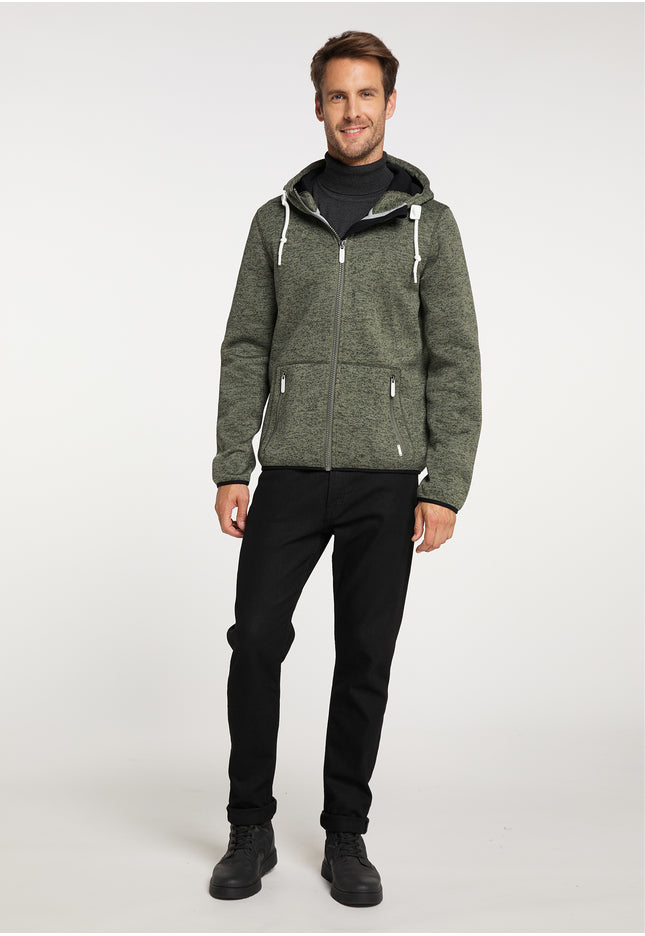 ICEBOUND Men's Knitted Fleece Jacket