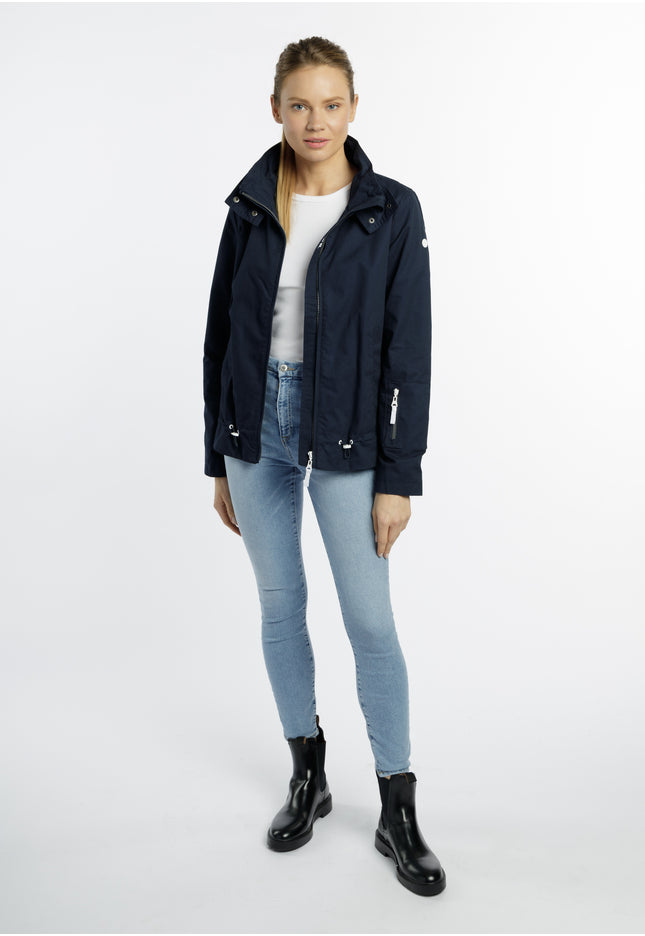 DreiMaster Maritim Women's Ransition Jacket Made Of Cotton