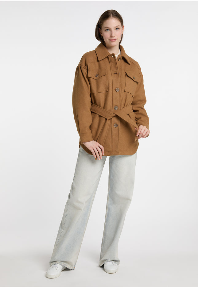 DreiMaster Vintage Women's Ransitional Jacket Made From A Wool Blend