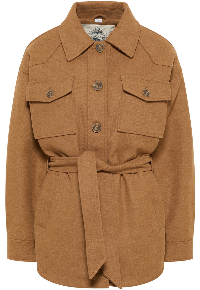 DreiMaster Vintage Women's Ransitional Jacket Made From A Wool Blend