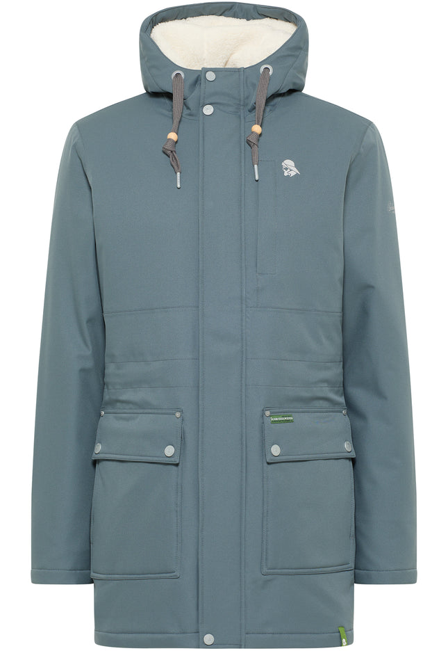 Schmuddelwedda Men's Winter Parka Made From Recycled Polyester