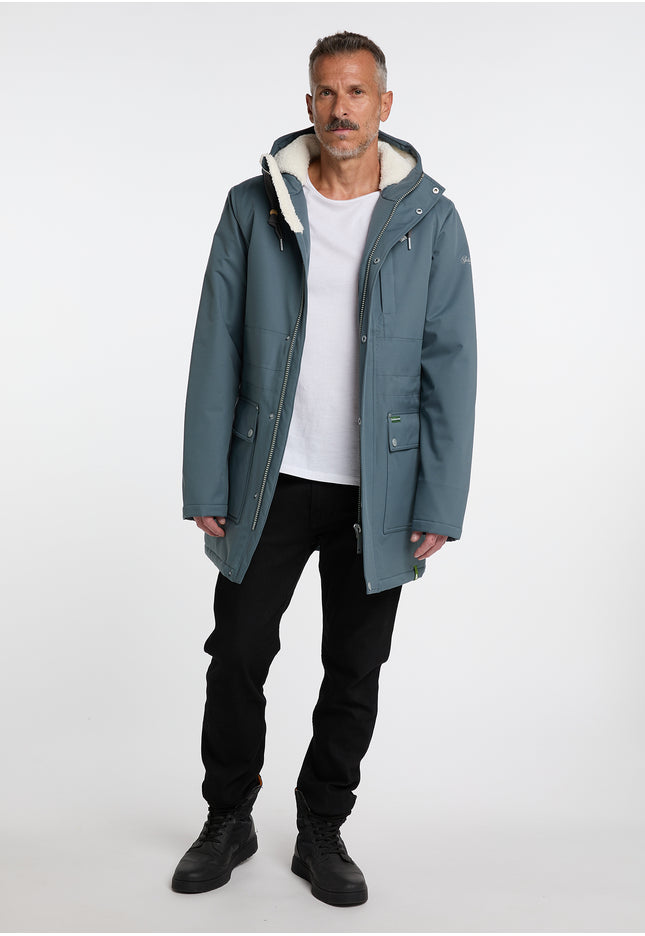Schmuddelwedda Men's Winter Parka Made From Recycled Polyester