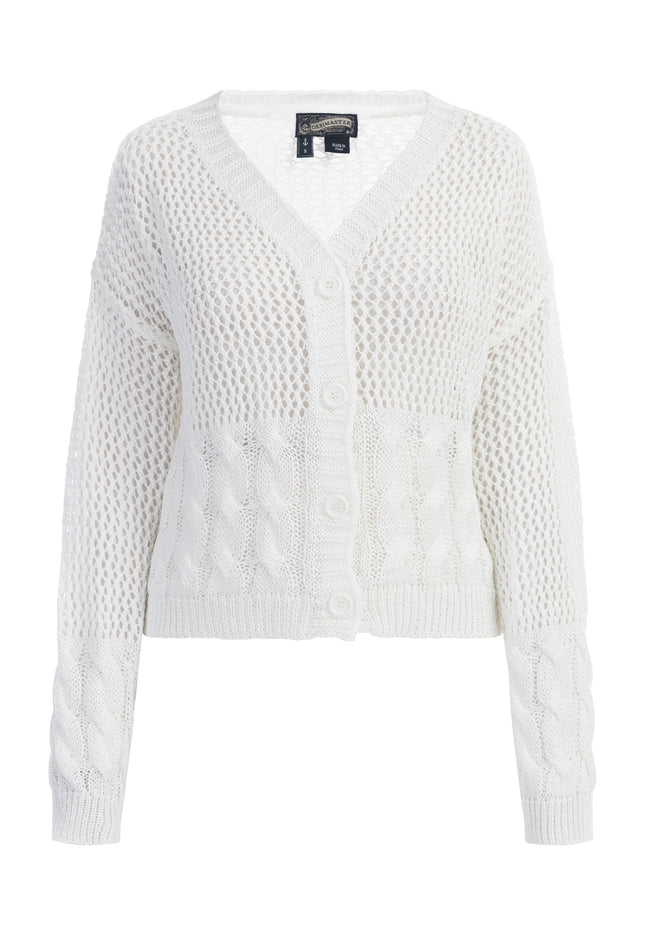 DreiMaster Vintage Women's Wide Mesh Cardigan