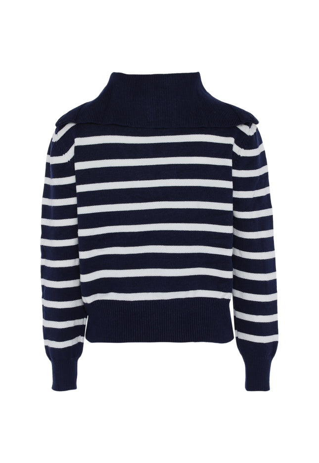 DreiMaster Maritim Women's Sweater With Stripe