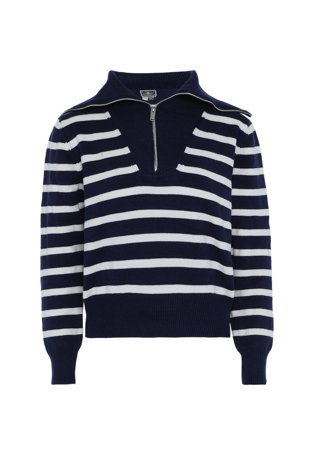 DreiMaster Maritim Women's Sweater With Stripe