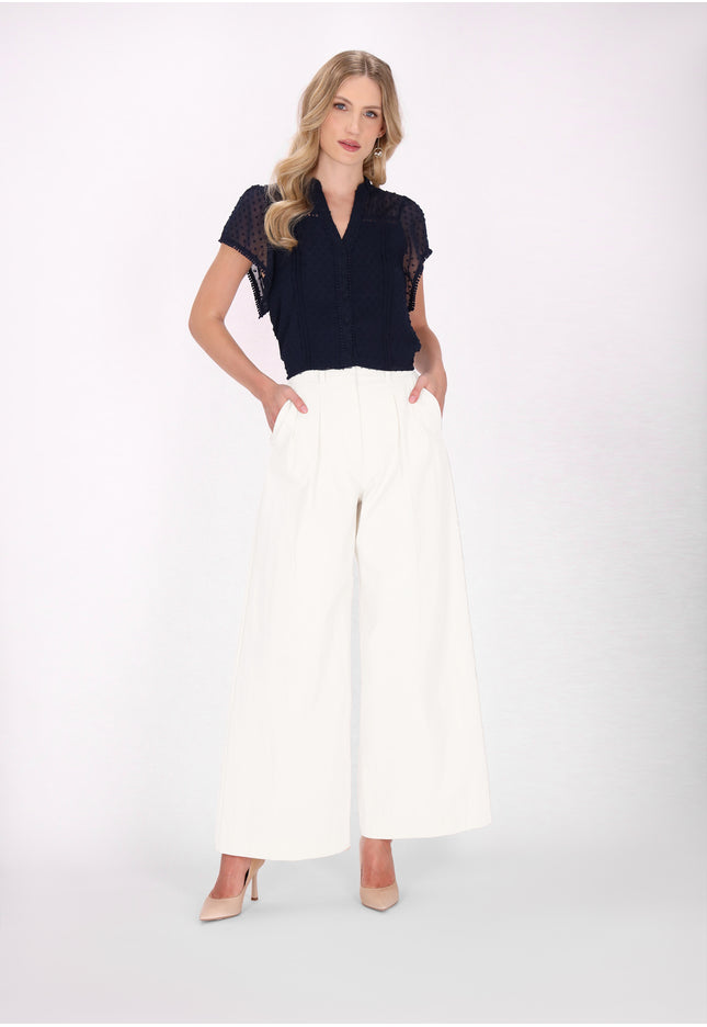 DreiMaster Klassik Damen Bluse